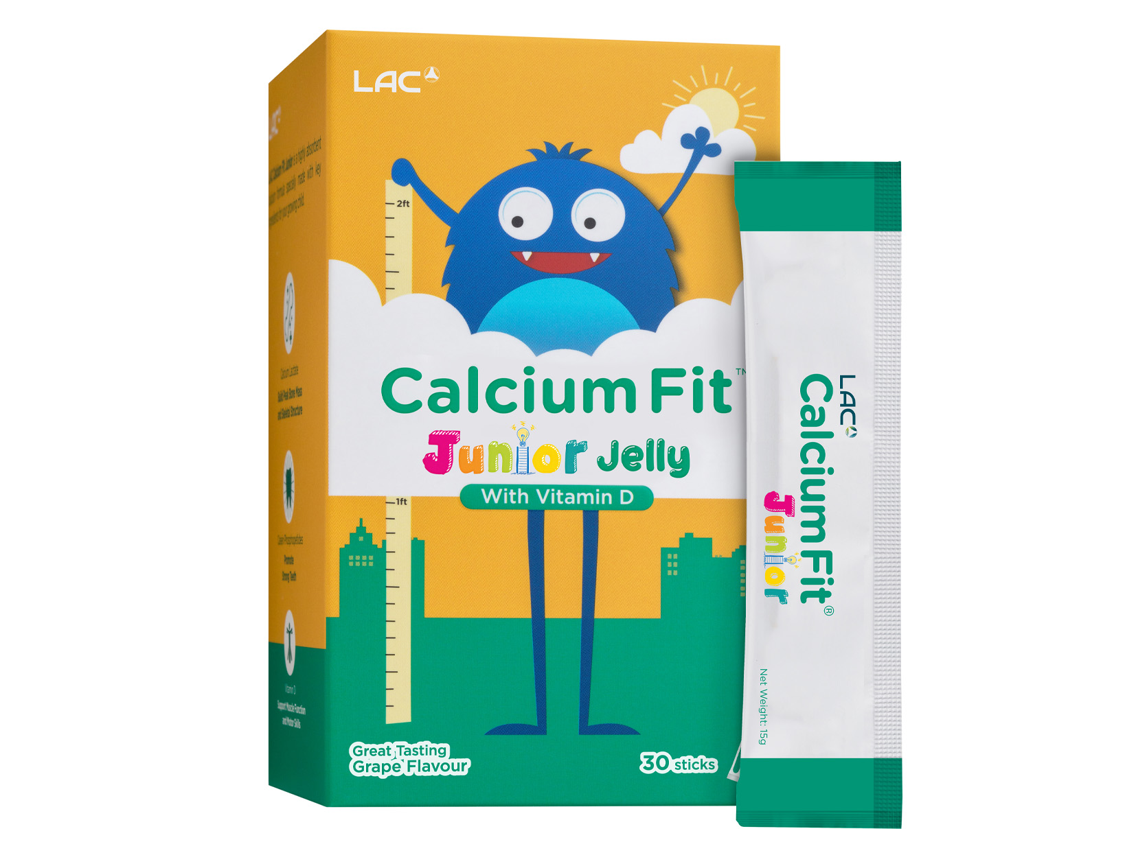 Calcium Fit™ Junior with Vitamin D: retailer-supplied image